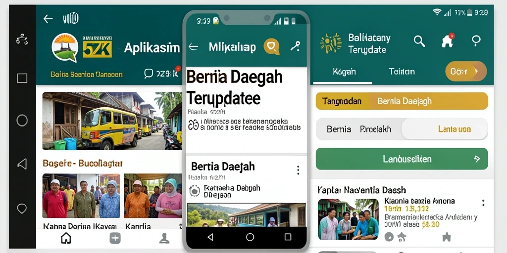 Tampilan antarmuka aplikasi 5ZK yang ramah pengguna.
