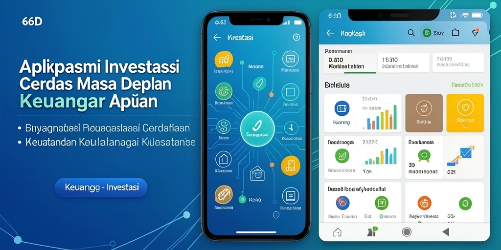Antarmuka pengguna aplikasi 66D yang intuitif dan ramah.