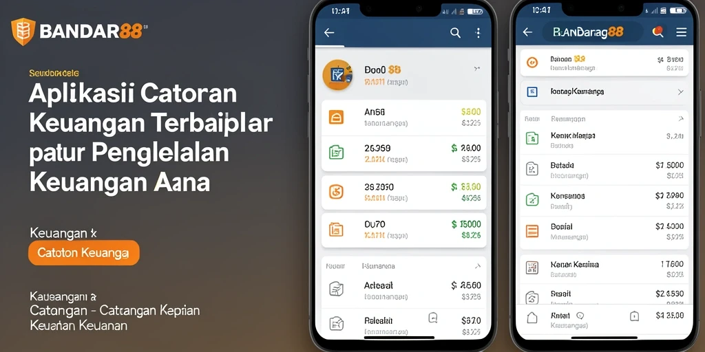 Tampilan antarmuka BANDAR88 yang intuitif untuk Catatan Keuangan.